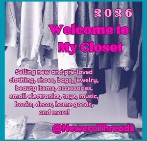 !!!WELCOME TO MY CLOSET!!!